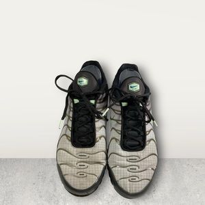 Nike Air Max Plus Tn Black Future Swoosh  Green Glow Size 13